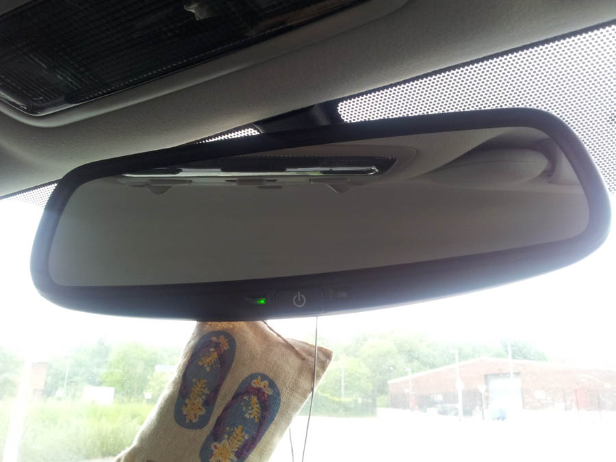 Toyota Avensis T3-X rear-view-mirror